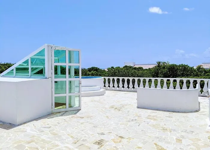 9br 6ba Large Groups! Location In Town Walk To Beach, 5th Ave Cozumel Ferry, Shopping, Nightlife! Roof Plunge Pool!! Castillo Playacar Fase 1 25max Dom wakacyjny
